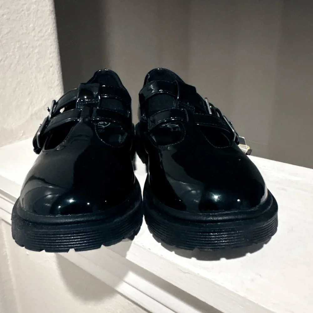 Art Class Kids Girls Eden Mary Jane Dressy School Fashion Flats Black Youth Sz 1
